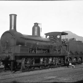 Mount Kembla Collieries Ltd, Locomotive No. 42, goods type [ex-NSWGR E-17) locomotive sheds, Central Kembla NSW, [1934]