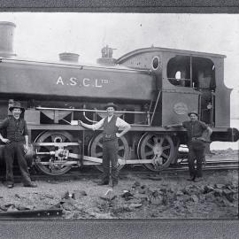 Australian Smelting Co. Ltd, Saddle Tank Locomotive, Dapto, NSW [c.1920s]