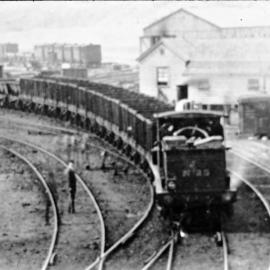 NSWGR, G-23, No. 25 (later Z14 Class, No. 1408), Newcastle, NSW, [1880s]