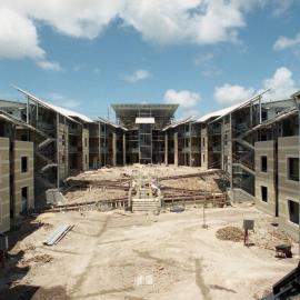Building Under Construction, January 2001