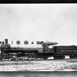 BHP, Locomotive No.8, Mikado type [c.1938]