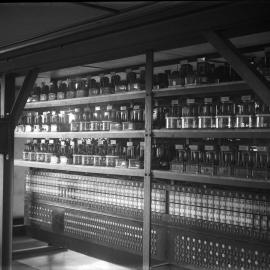 NSWGR, interior of Sydney Station East Signal Box, Sydney NSW, [1920s]