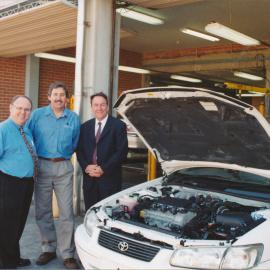 Barry McKnight and others at Mechanics