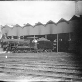 QGR, PB-15, Willowburn Locomotive Depot, Toowoomba, Qld, [1950s]