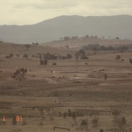 Earthworks at the pit top area