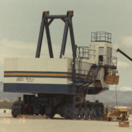 Looking North East towards the core shed and main substation under construction