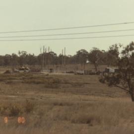 Looking North East towards the core shed and main substation under construction