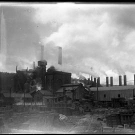 William Sandford's first blast furnace at Lithgow, NSW