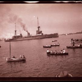 Australian First Fleet, Sydney 4 October 1913
