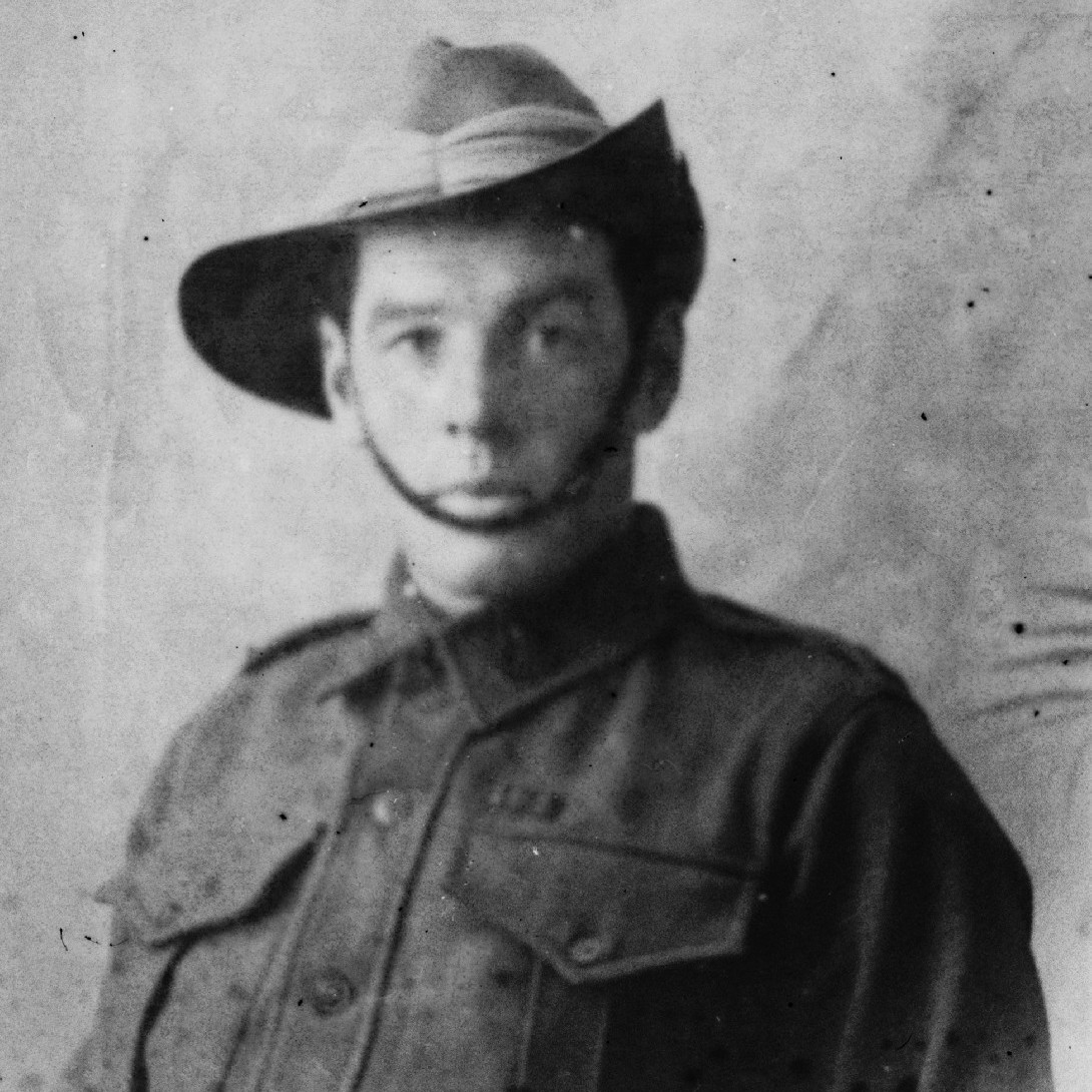 Portrait of Soldier (ANZAC?) c1910s