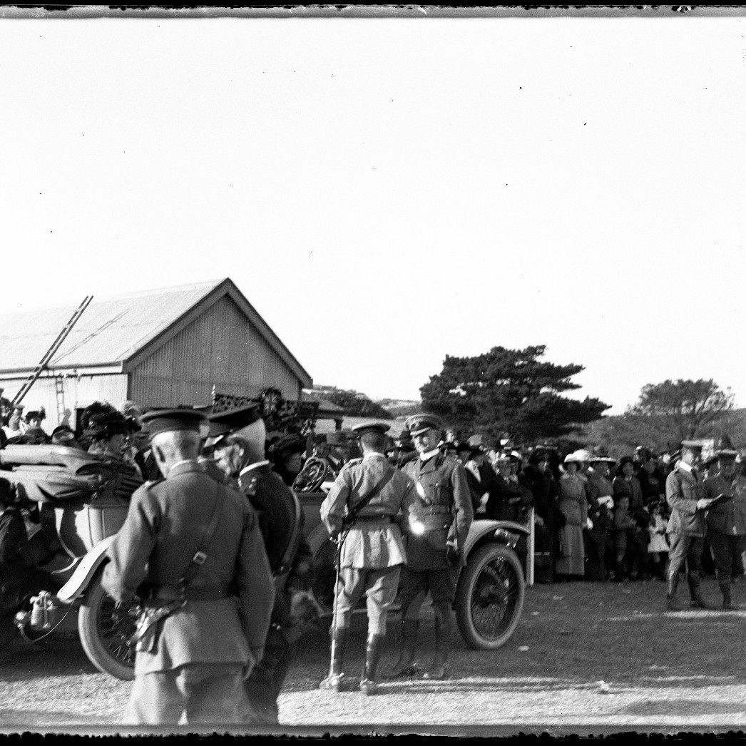Holsworthy military reserve near Liverpool, NSW in 1914.
