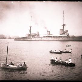 Australian First Fleet, 'HMAS Australia' Sydney 4 October 1913
