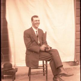 Portrait of unidentified man