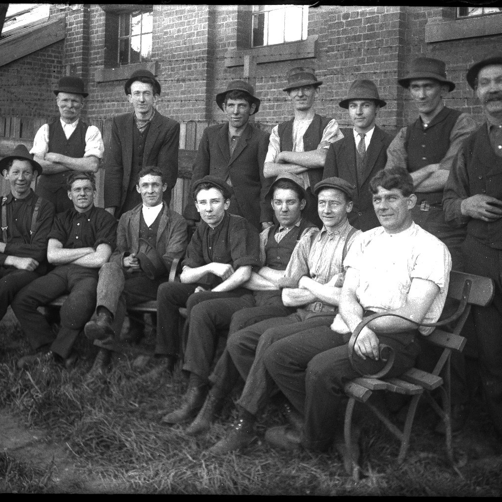 Group photograph of workers, c.1920s