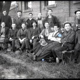 Group photograph of workers, c.1920s