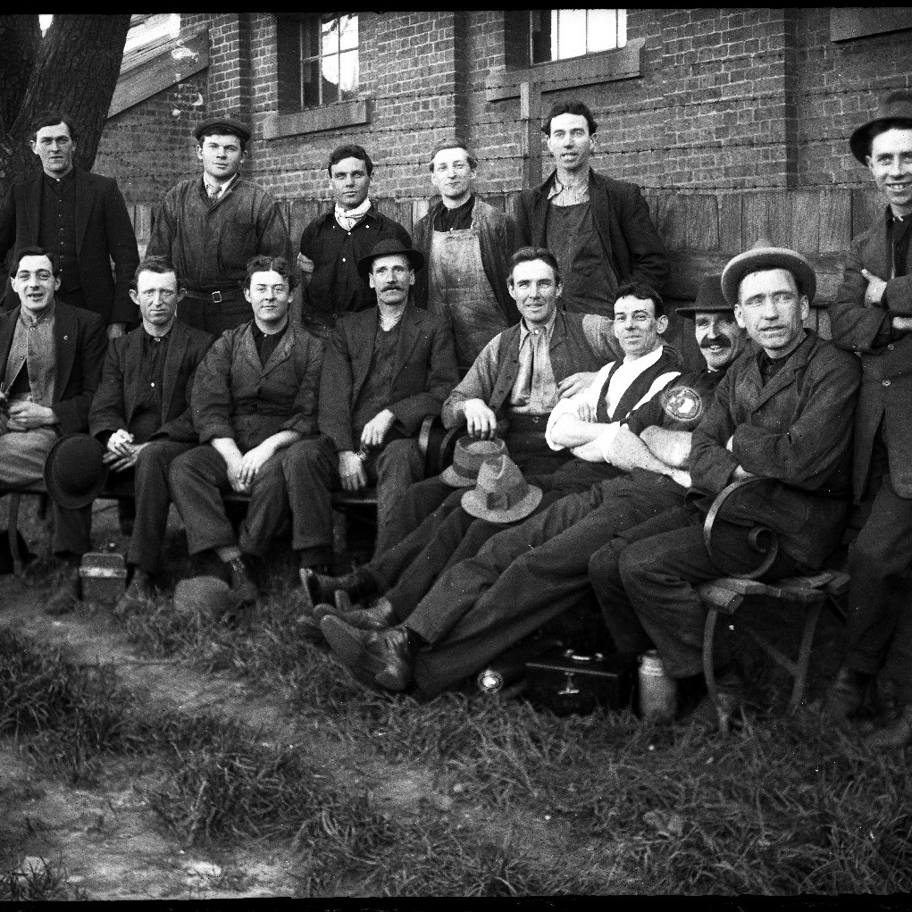 Group photograph of workers, c.1920s