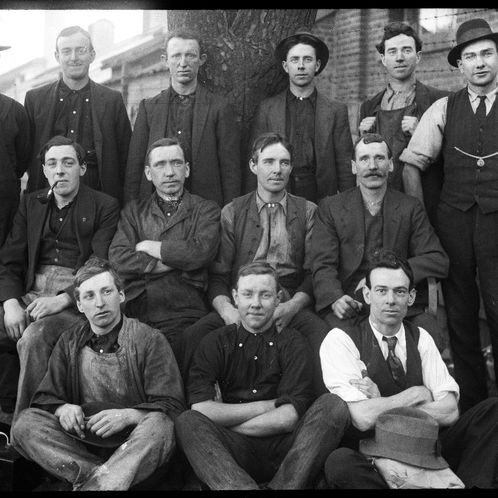 Group photograph of workers, c.1920s