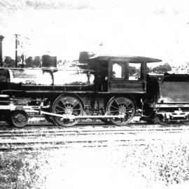 Queensland Government Railways No.96 Class A12 4-4-0 Baldwin type, Grandchester, [1880s]