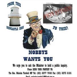 Doug Lithgow - hands off Nobbys