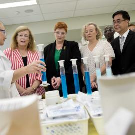 Medical Sciences West building opening, the University of Newcastle, Australia, 2014