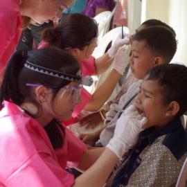 University takes dental care to orphaned and isolated Timorese, 2011