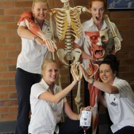 The first cohort of Physiotherapy students in Tamworth for 2013