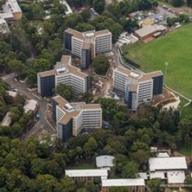A new development is underway at the University of Newcastle's Callaghan campus that will almost double on-campus student accommodation.