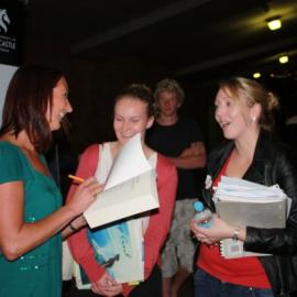 World champion surfer Layne Beachley visited the University of Newcastle in 2009 to speak to students as part of the University's iLead (International Leadership, Experience and Development) program.