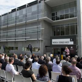 The University of Newcastle unveiled the $17 million medical services precinct at Callaghan campus in March 2014.