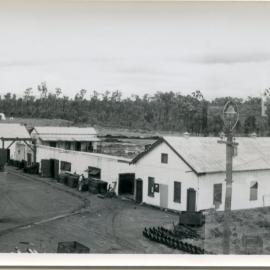 Abermain No. 3 Colliery (Shaft) - Workshop & Stores, Electrical Store at right hand side. [n.d]