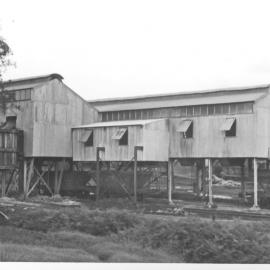 Abermain No. 1 Colliery (Tunnel) - Screen House over small Coal Line & Dirt Bin [n.d]