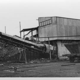 Abermain No. 1 Colliery (Tunnel) - Pit Top Building (Right hand end) Conveyor to Screen House [n.d]