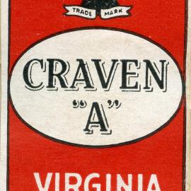 Craven "A", Virginia cigarettes.