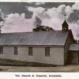 The Church of England, Katoomba. Postcard, [n.d.]