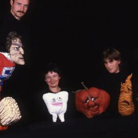 "Tooth Wars" puppeteers, Heath Commission of NSW, 1982