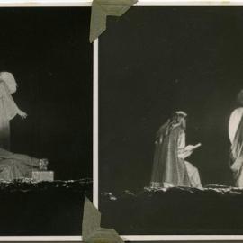 Scenes from The Sacred Play, produced by Miss C Hutchison, Sydney Passion Week, 1941 - The Warning, and The Child Jesus in the Temple