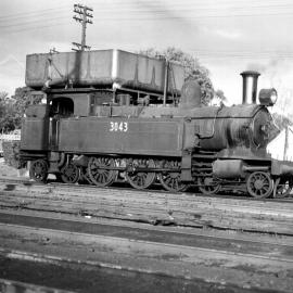 NSWGR C-30 Class No. 3043 4-6-4 Suburban Tank locomotive at Richmond, [1930s]