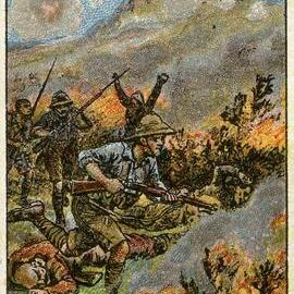 War Incidents, 2nd Series, No. 45. Hunting the Turks, "Anzacs" at Anafarta Ridge.