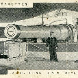 Modern War Weapons, No. 46. "13.5-inch" Guns, H.M.S. "Royal Sovereign".