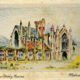 The Abbey Ruins, Melrose.