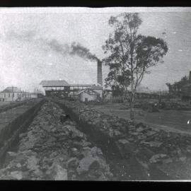 Train carriages filled with coal [Aberdare Extended Colliery, Cessnock], NSW