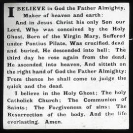 Scripture- (The Creed)