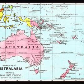 Map of Australasia