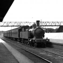 NSWGR, C-30 Class No. 3134, 4-6-4 suburban tank passenger, Thirroul, [1930s]