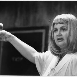 Kathy Leahy in "Barmaids", The Hunter Valley Theatre Company, Newcastle, Australia - 10 September, 1993