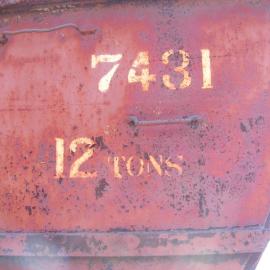 Wagon number and tonnage