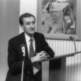 An unidentified event featuring an unidentified gentleman, July, 1992
