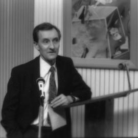 An unidentified event featuring an unidentified gentleman, July, 1992