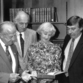 Milestone for the Auchmuty Library – the One Millionth Book Presentation, the University of Newcastle, Australia - March, 1992