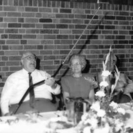 Mr. Maurie Edmonds and company celebrates his retirement at the University of Newcastle, Australia - University Bulletin 3/92, March 27, 1992